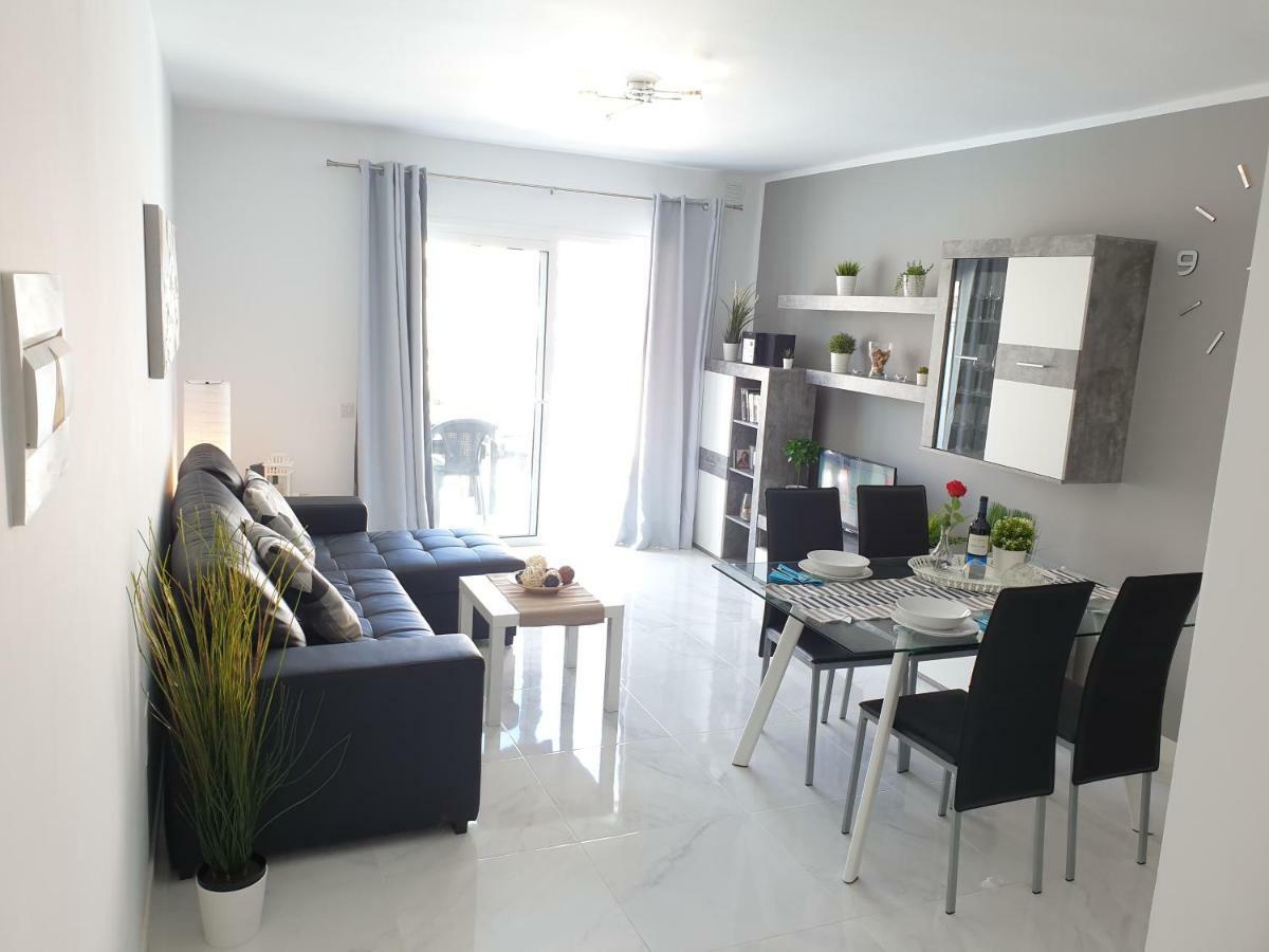 Casa Las Flores With Heated Pool, Only 490 Meters To The Beach, Balcony, Wifi Арона Экстерьер фото