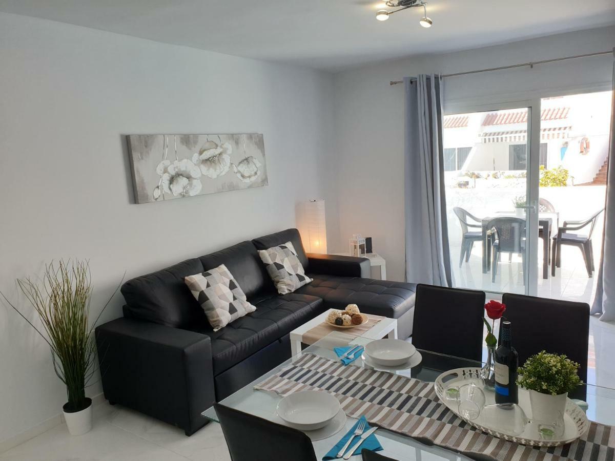 Casa Las Flores With Heated Pool, Only 490 Meters To The Beach, Balcony, Wifi Арона Экстерьер фото