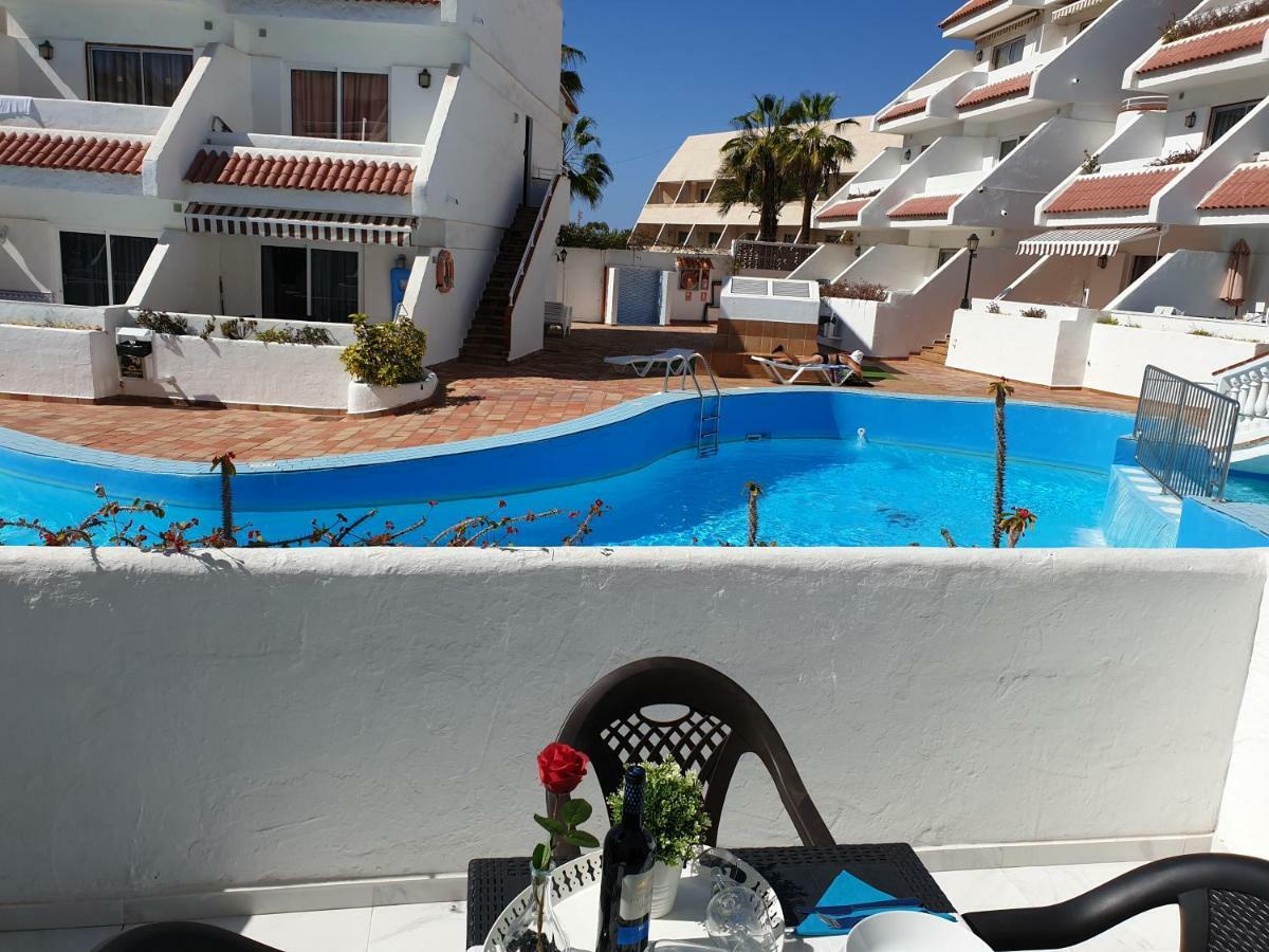 Casa Las Flores With Heated Pool, Only 490 Meters To The Beach, Balcony, Wifi Арона Экстерьер фото